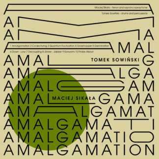 Okładka albumu Amalgamation autorstwa Tomka Sowińskiego i Macieja Sikały
